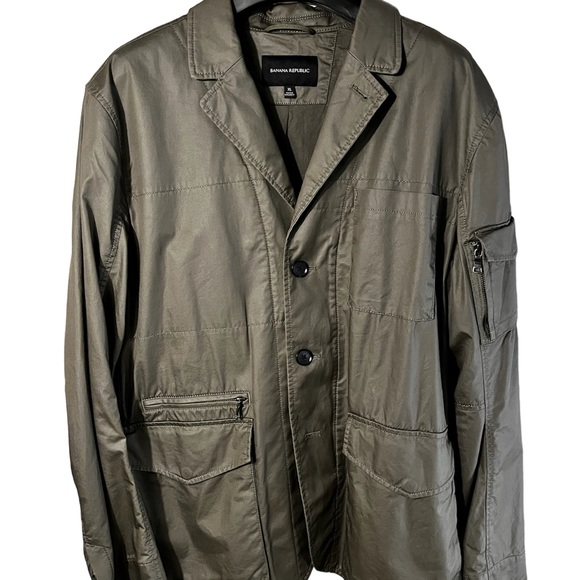 Coated Cotton Men’s Military Field Jacket / Blazer - Picture 6 of 7